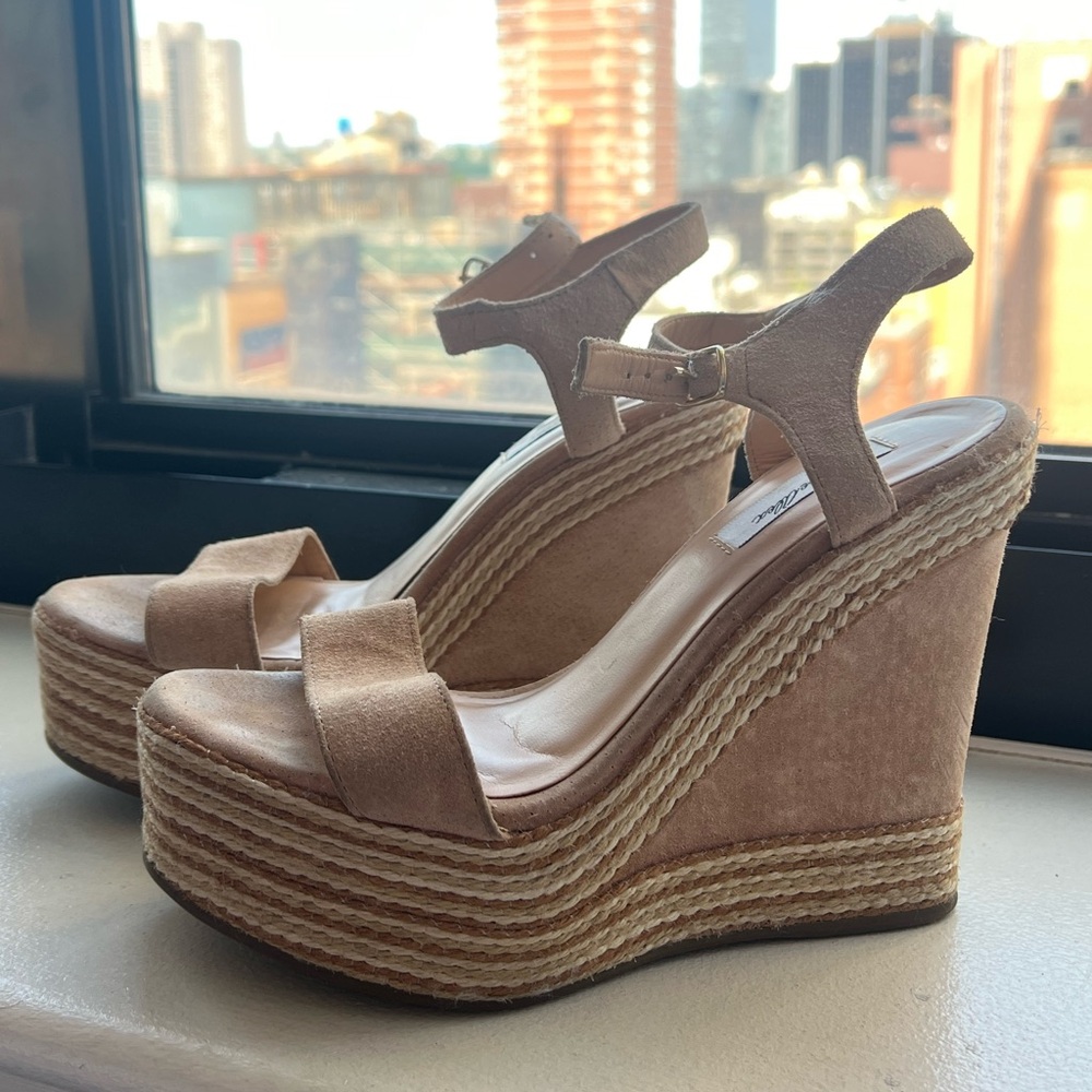 Summer Nude Platform Heels